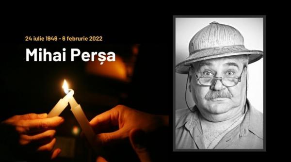 doliu in teatrul romanesc actorul mihai persa a fost rapus de boala necrutatoare