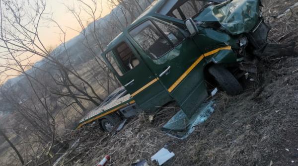 accident grav in cluj o camioneta s a ciocnit de un autoturism o persoana a murit