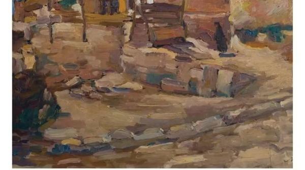 expozitia orient versus occident se extinde cu medalionul balcic scoala de pictura de la malul marii