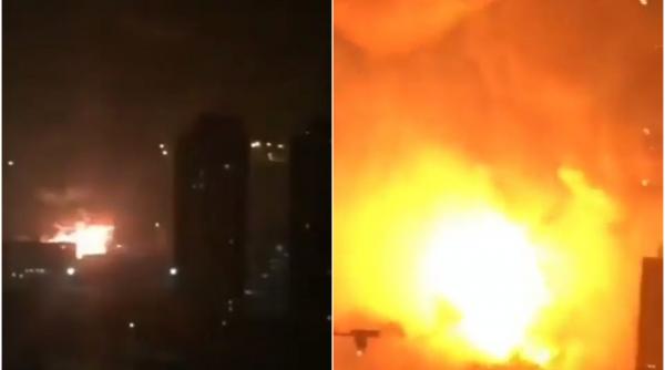 explozii semnalate in kiev si in mai multe orase ucrainene ministerul rus al apararii sustine ca armata rusa ataca doar infrastructura militara