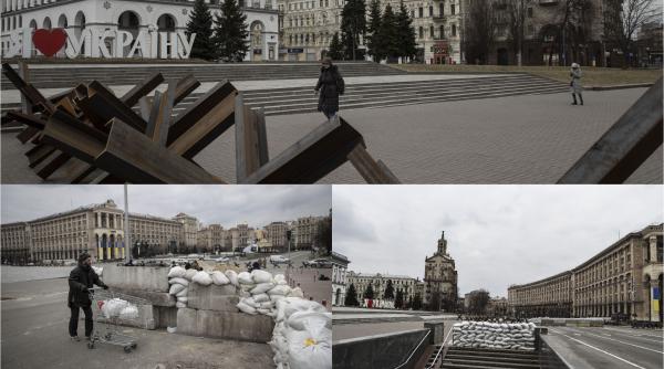 lupte grele in apropierea kievului incendii puternice populatia in panica