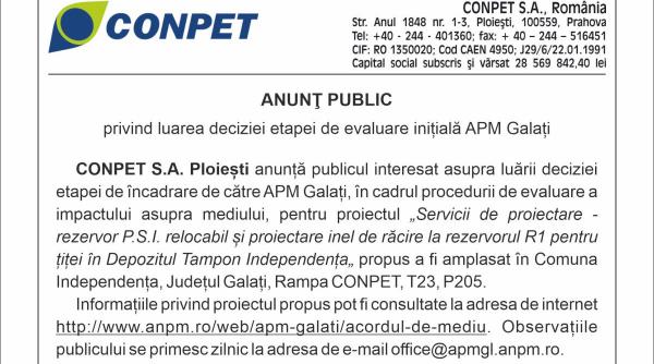 anunt public