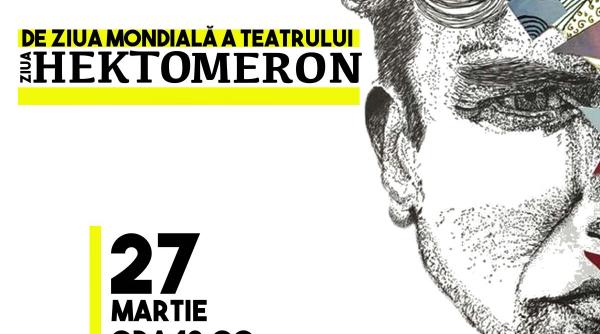 instalatia performativa ziua hektomeron de ziua mondiala a teatrului la nationalul craiovean