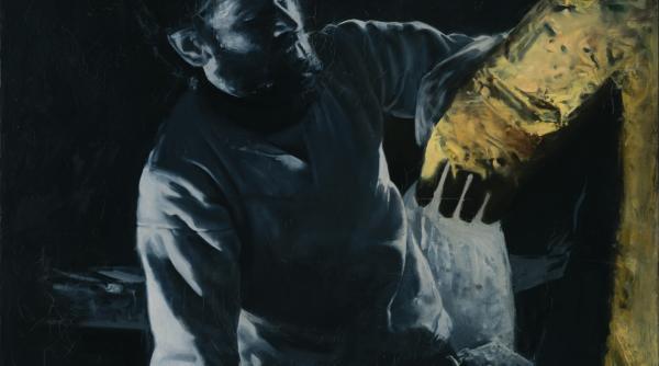 dupa cincizeci de ani o lucrare semnata de artistul cornel brudascu este prezentata din nou publicului galeria quadro cluj napoca