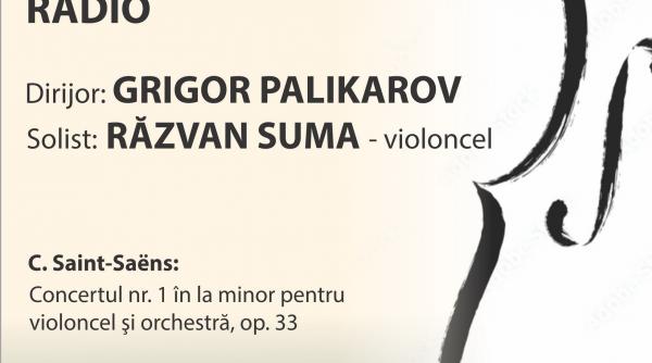 violoncelistul razvan suma canta saint saens la sala radio