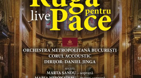 daniel jinga dirijeaza concertul ruga pentru pace la catedrala sfantul iosif