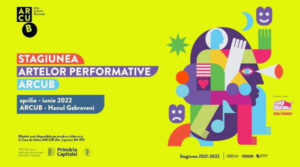 stagiunea artelor performative spectacole de teatru si dans din aprilie la arcub