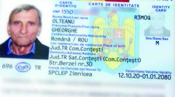 un barbat din teleorman s a trezit ca are doua cnp uri