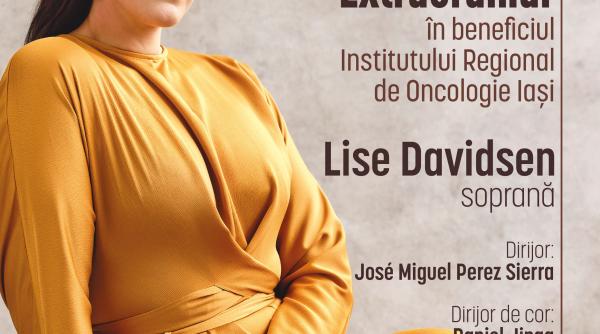 celebra soprana norvegiana lise davidsen canta pe scena operei nationale bucuresti intr un concert de gala caritabil
