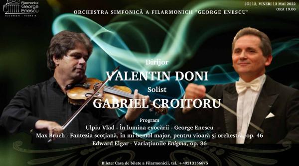 vioara lui enescu va rasuna la ateneul roman in interpretarea lui gabriel croitoru
