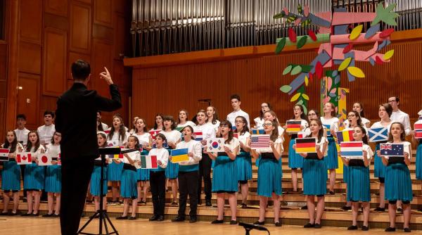 corul de copii radio prezinta un concert emotionant la sala radio prayer rugaciune