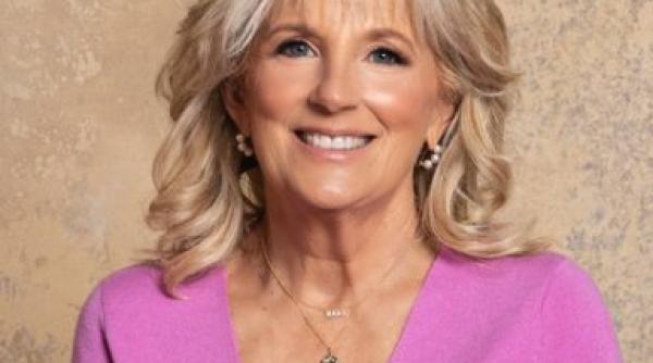 Jill Biden a ajuns la întâlnirea cu Carmen Iohannis