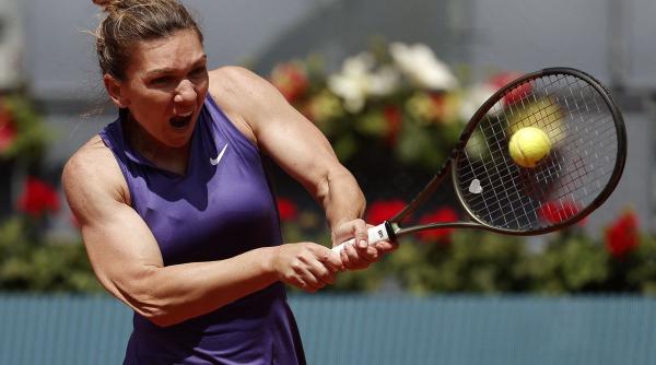 simona halep s a calificat in turul secund de la roma