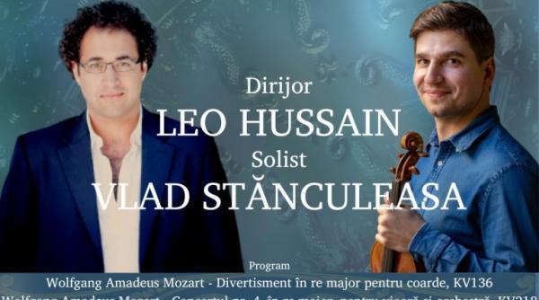 muzica tineretii fara batranete cu dirijorul leo hussain si violonistul vlad stanculeasa la filarmonica george enescu