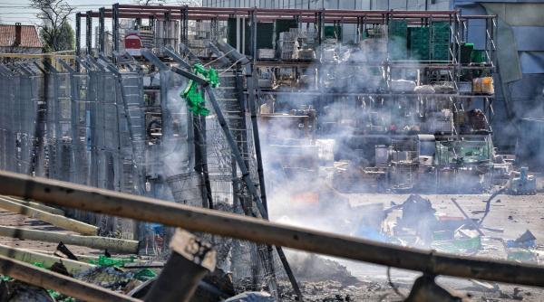 oficiali ucraineni spun ca fortele ruse curata zonele bombardate din mariupol