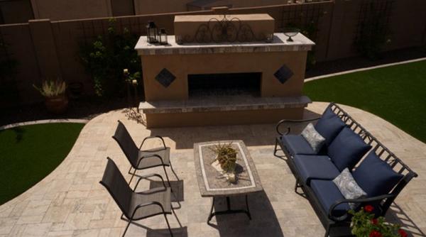 pavarea curtii avantajele pavajelor cu travertin