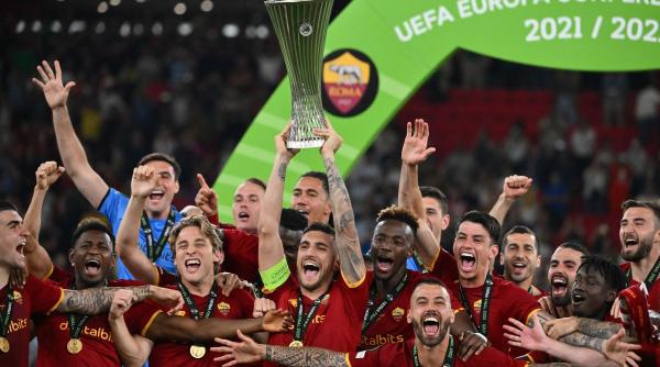 as roma a cucerit europa conference league un nou trofeu european pentru mourinho