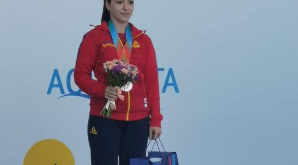 laura ilie ca castigat medalia de bronz la cupa mondiala de tir sportiv de la baku