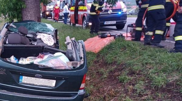 accident grav pe dn1 in bihor o persoana a ramas incarcerata