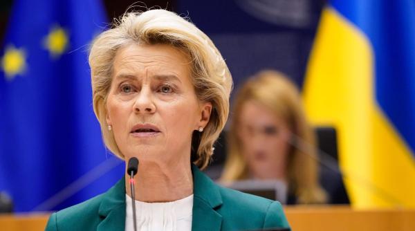 ursula von der leyen s a intors sambata la kiev