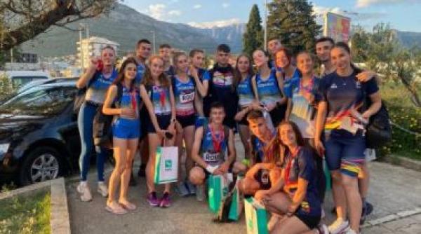 romania a castigat 18 medalii la balcaniada de atletism a cadetilor