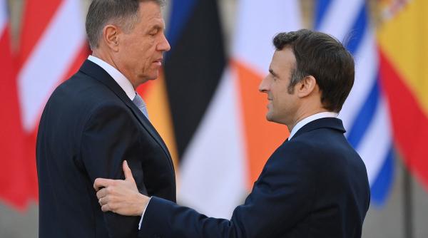 iohannis mesaj pe twitter dupa ce l a primit pe macron impreuna suntem mai puternici