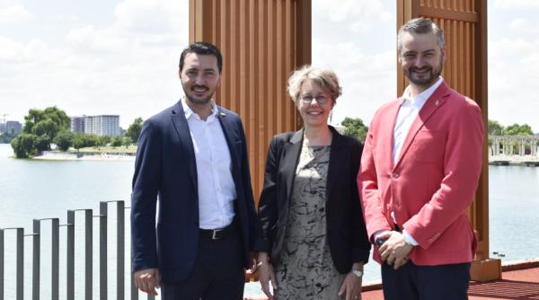 geostud vizitata de therese hyden ambasadorul extraordinar al suediei in romania