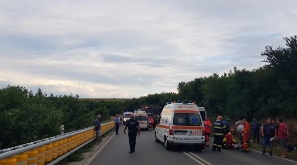 microbuz cu 16 pasageri implicat intr un accident in giurgiu a fost activat planul rosu