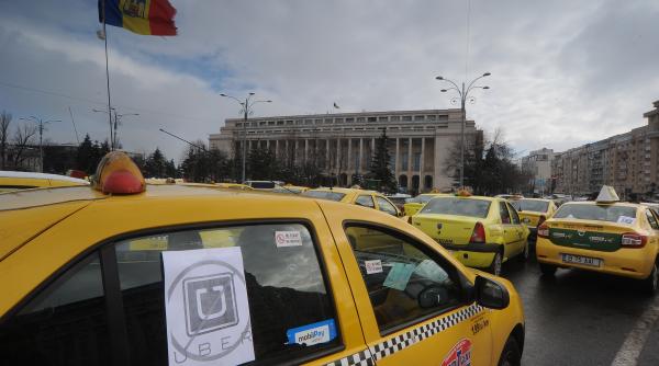 taximetristii cer ancheta in romania in cazul traficului de influenta pentru uber