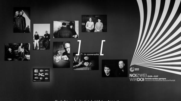 artist talk in cadrul finisajului expozitiei noi2 wir2 portrete romano germane patru iubitori de arta contemporana in conversatie despre fotografie imagine si concept