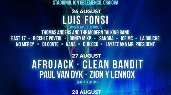 dj snake jason derulo afrojack luis fonsi clean bandit si multi altii pe scena marelui festival al sfarsitului verii intencity