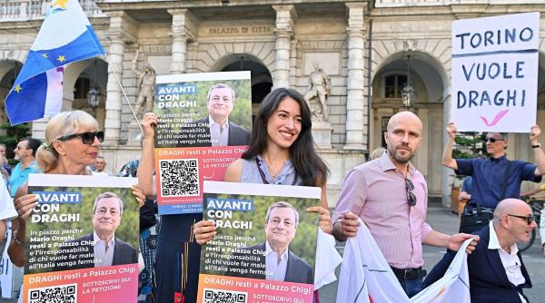 mario draghi si a prezentat demisia dar ramane premier interimar