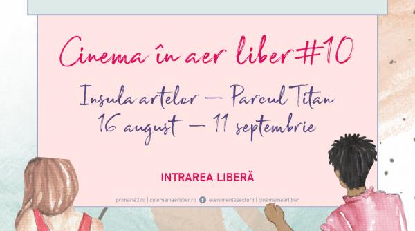 un nou sezon de cinema in aer liber intre 16 august si 11 septembrie in parcul titan din bucuresti