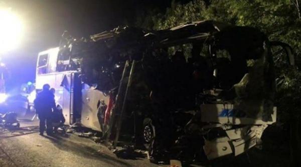 mae pasageri ai autocarului implicat in accidentul din bulgaria nevatamati au intrat in romania