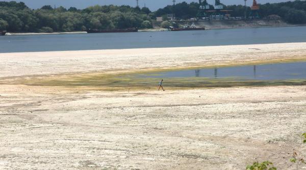 transportul fluvial si agricultura sufera pentru ca dunarea se face tot mai mica