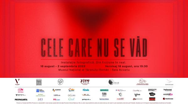 instalatia fotografica cele care nu se vad vernisaj pe 18 august la muzeul national al taranului roman