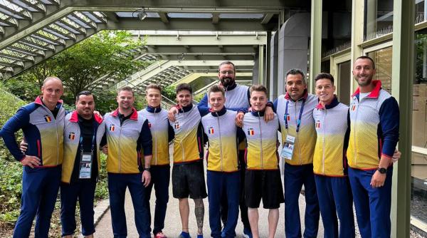 echipa masculina de gimnastica s a calificat la mondialele de la liverpool