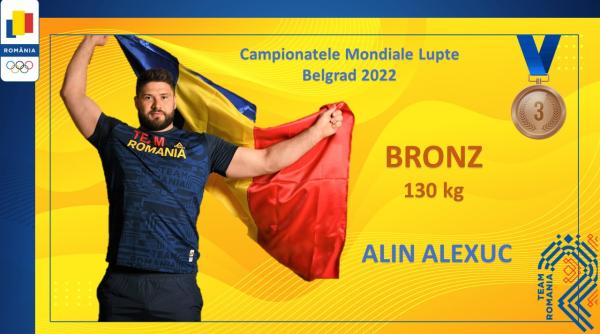 alin alexuc medalie de bronz la campionatele mondiale de lupte de la belgrad