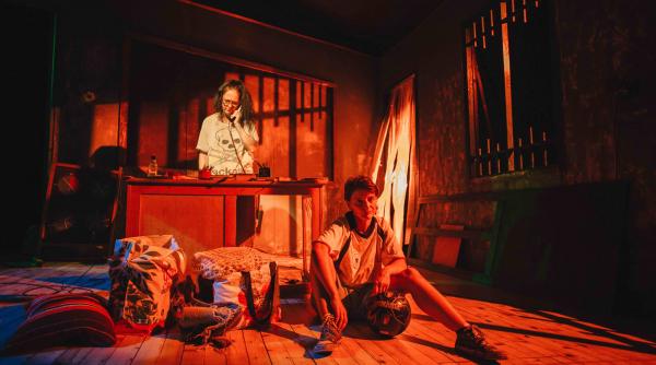 bibi un spectacol despre salvarea unei scoli in premiera la gong