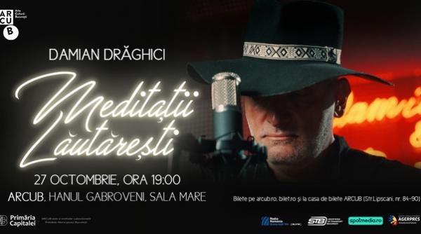 damian draghici in concertul meditatii lautaresti pe 27 octombrie la arcub
