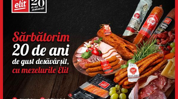 (P) Elit, o poveste de succes cu gust desăvârșit. 300 de produse în portofoliul companiei, la aniversarea a 20 de ani de activitate