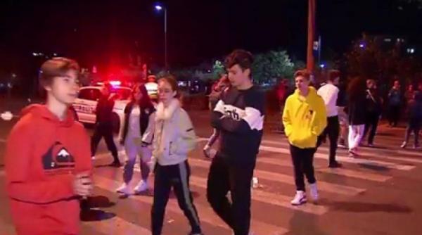protest spontan in antiaeriana dupa ce un tanar a fost omorat pe trecerea de pietoni traficul a fost blocat pentru o ora