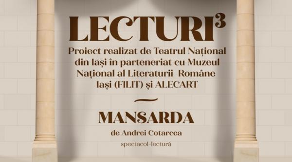 mansarda primul spectacol lectura al stagiunii nationalului iesean