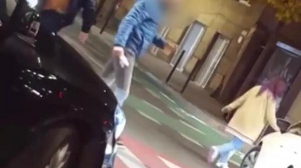 bataie cu pumni si picioare in trafic la cluj napoca