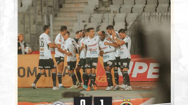 sepcile rosii obtin o victorie importanta pe cluj arena in fata vicecampioanei fcsb