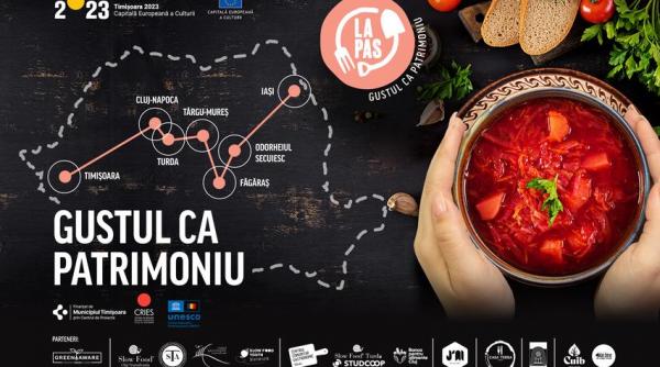 gustul ca patrimoniu element de patrimoniu imaterial unesco propus de asociatia cries pentru reinterpretare in timisoara cluj turda odorheiu secuiesc fagaras targu mures si iasi