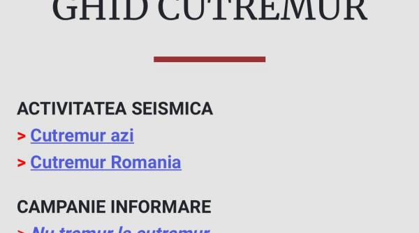 igsu in cazul seismelor sistemul ro alert nu va difuza notificari de ce