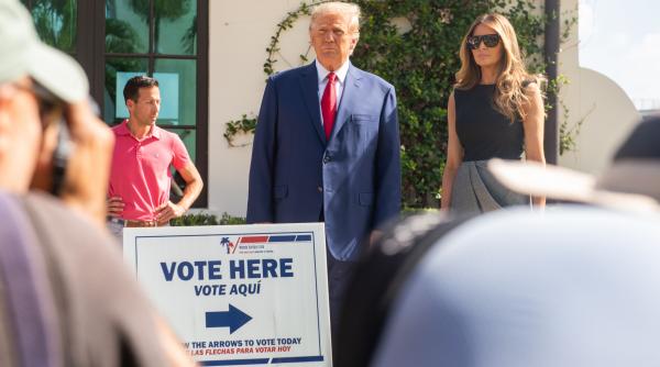 donald trump admite ca rezultatele sunt oarecum dezamagitoare insa saluta o foarte mare victorie