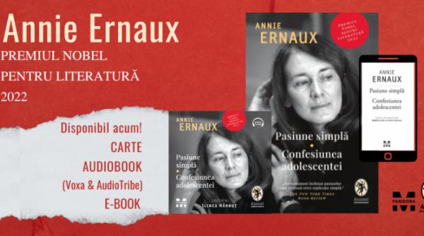 primul volum semnat de annie ernaux laureata nobelului literar din acest an disponibil in limba romana