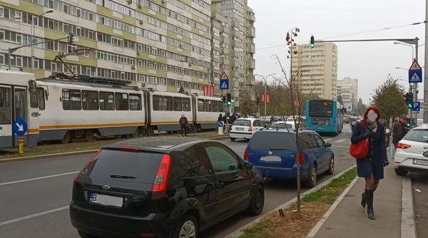 pieton lovit de tramvai pe soseaua pantelimon